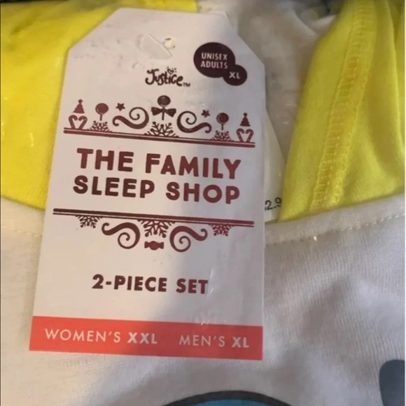 Justice emoji 2 piece sleep set unisex - Picture 4 of 6